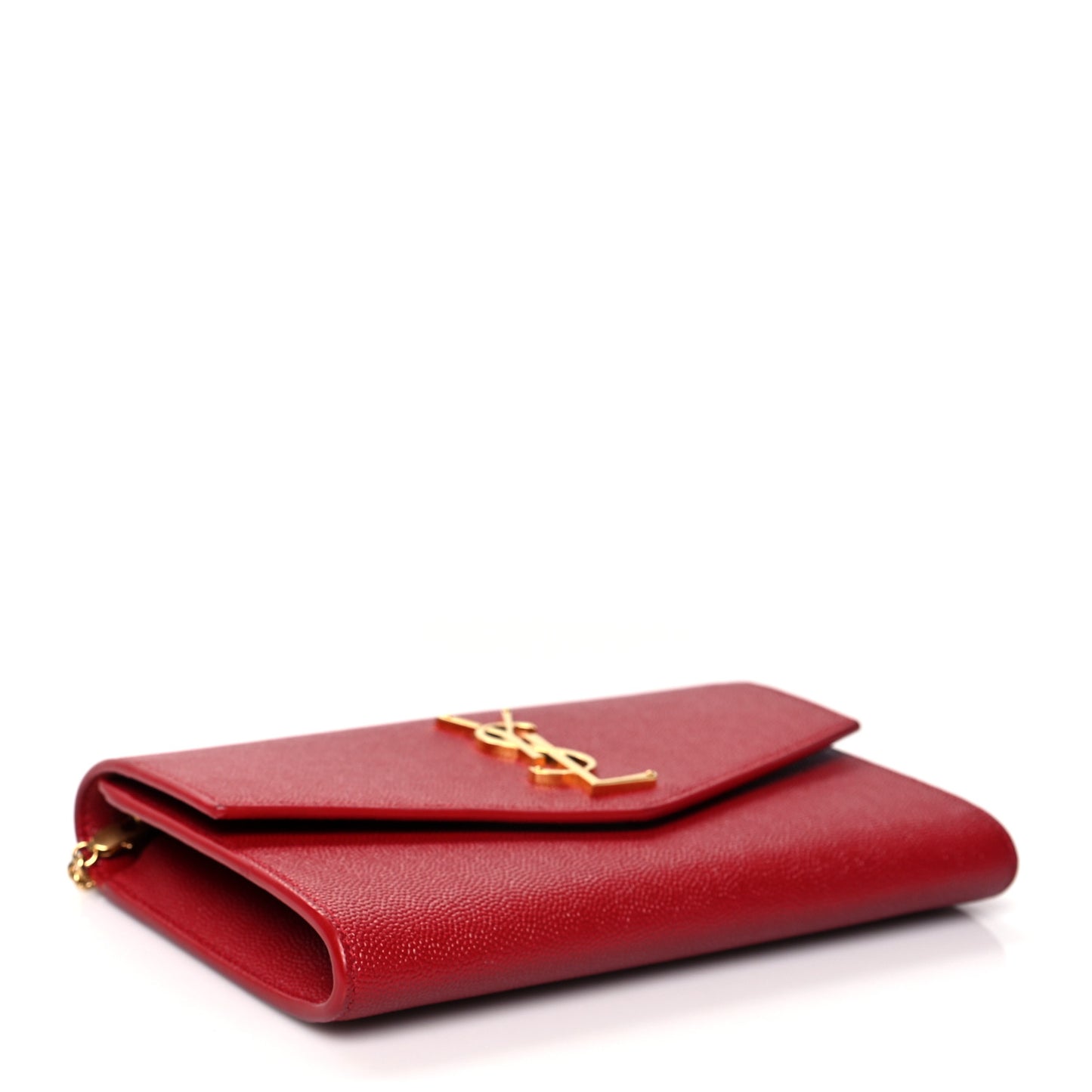 Grain De Poudre Uptown Chain Wallet Red