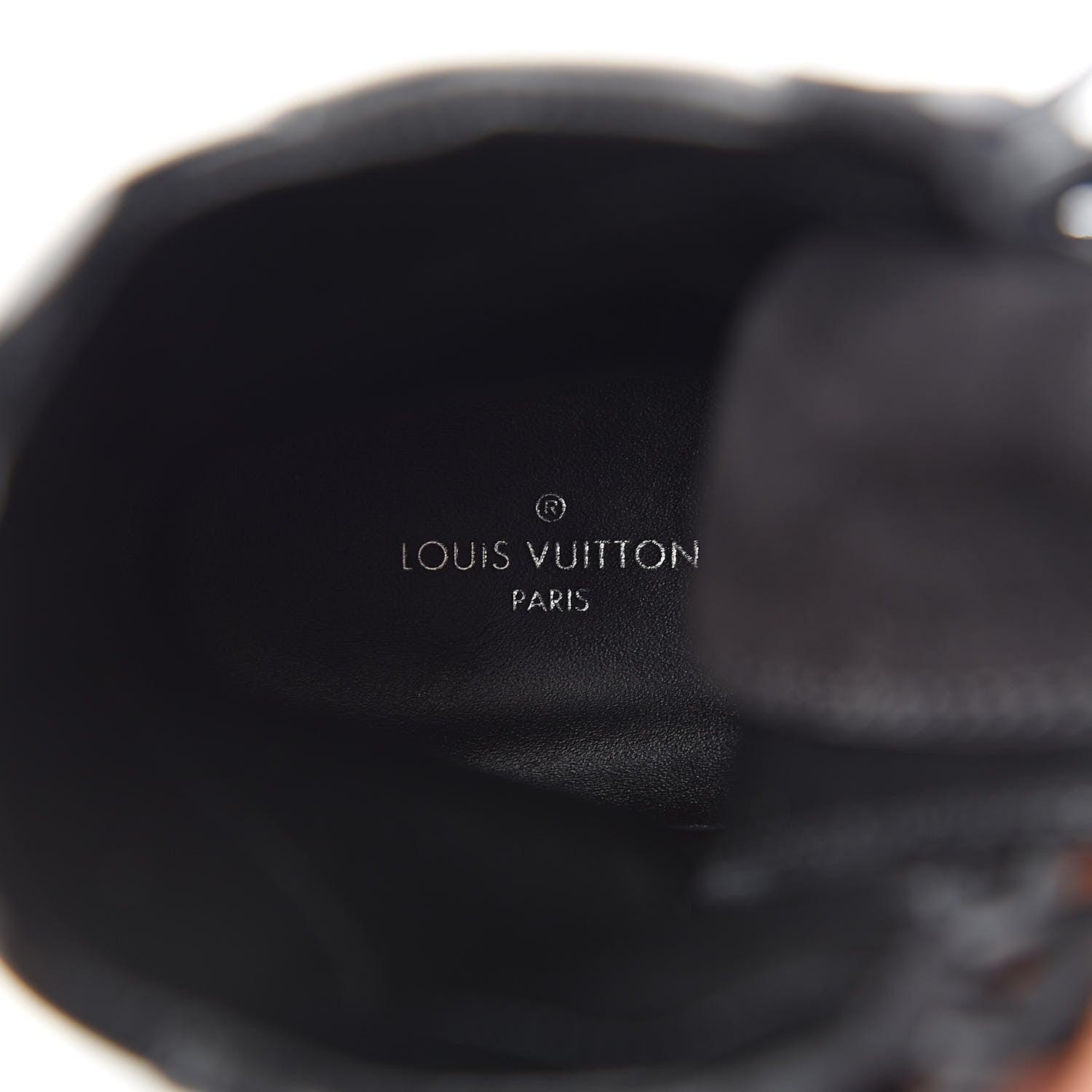 Louis Vuitton Suede Calfskin Laureate Platform Desert Boots 37 Black 8 of 8