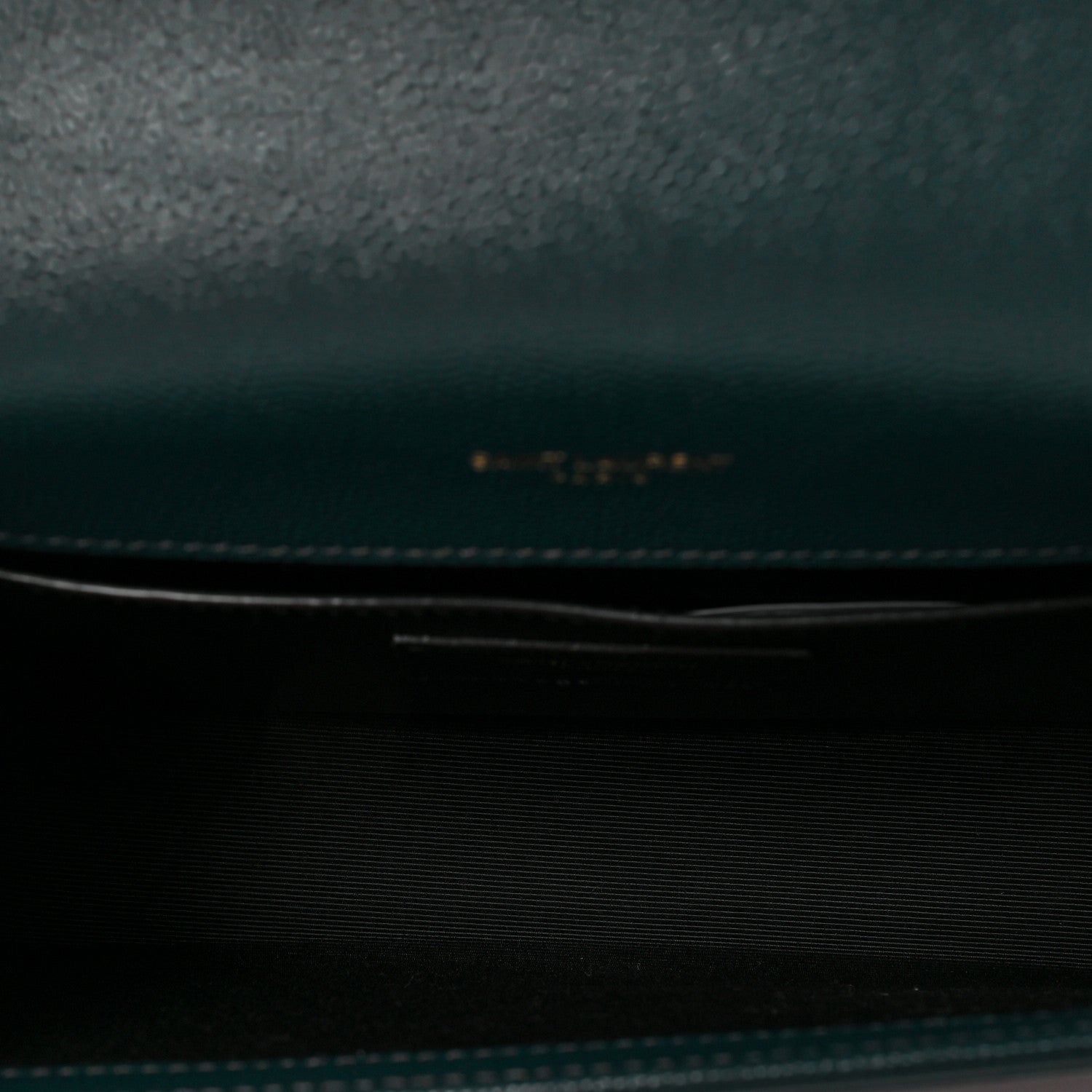 Saint Laurent Grain De Poudre Small Monogram Kate Satchel Sea Turquoise 5 of 8