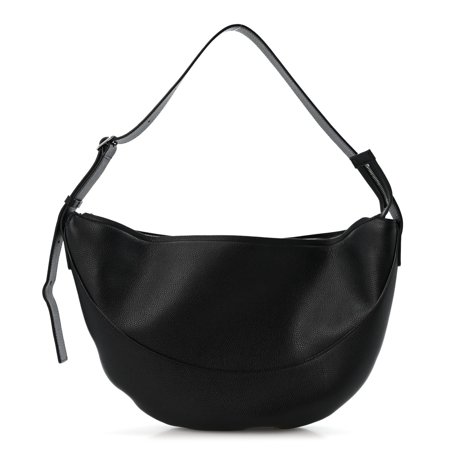The Row Grained Calfskin Jouve Bag Black 1 of 9