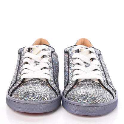Christian Louboutin Seava Glitter Disco Ball Flat Sneakers 36.5 Multicolor 3 of 9