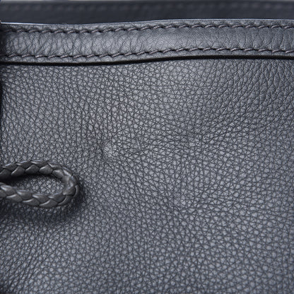 Gucci Pebbled Calfskin Medium Bella Tote Grey 10 of 12