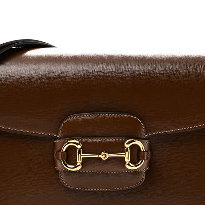 Gucci Azalea Calfskin Horsebit 1955 Shoulder Bag  Brown Sugar 8 of 11