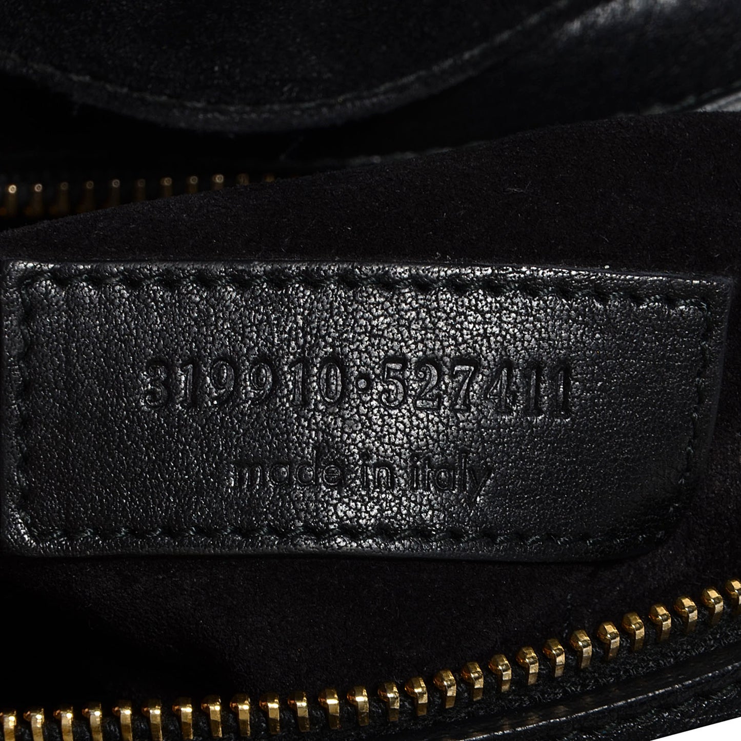 Suede Large Sac de Jour Carryall Black