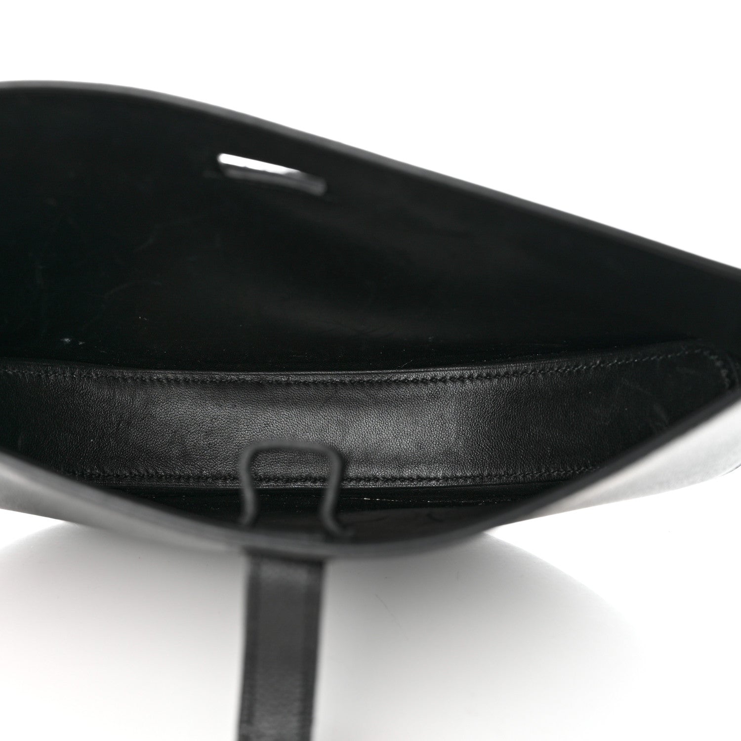 Hermes Epsom Baton de Craie Pochette Bleu Encre Black 5 of 11
