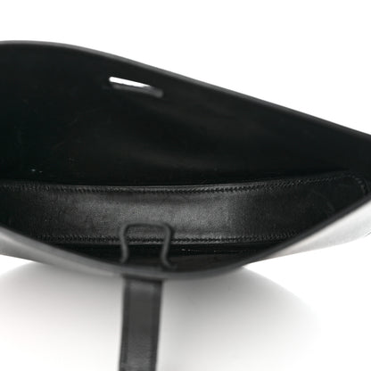 Hermes Epsom Baton de Craie Pochette Bleu Encre Black 5 of 11
