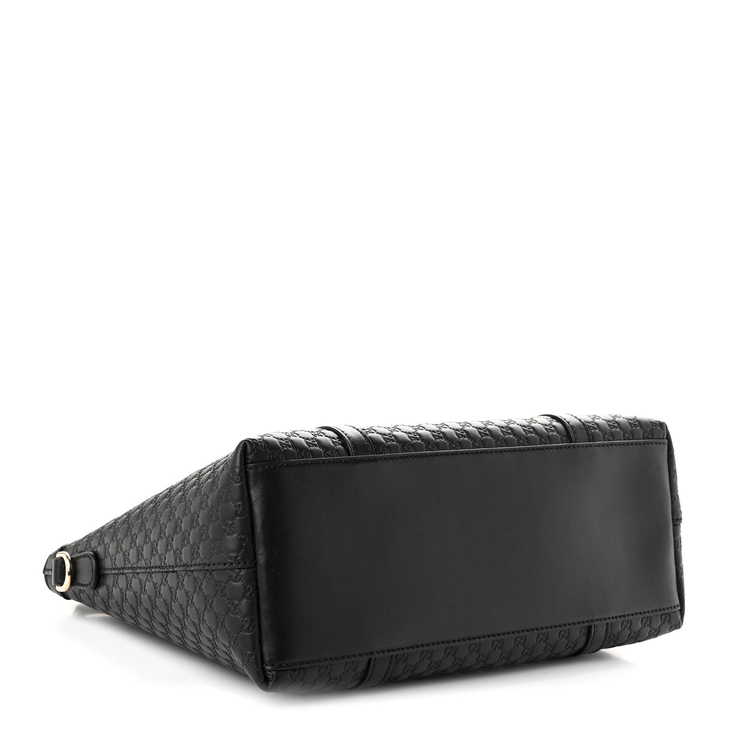 Gucci Soft Microguccissima Small Zippered Satchel Black 3 of 9