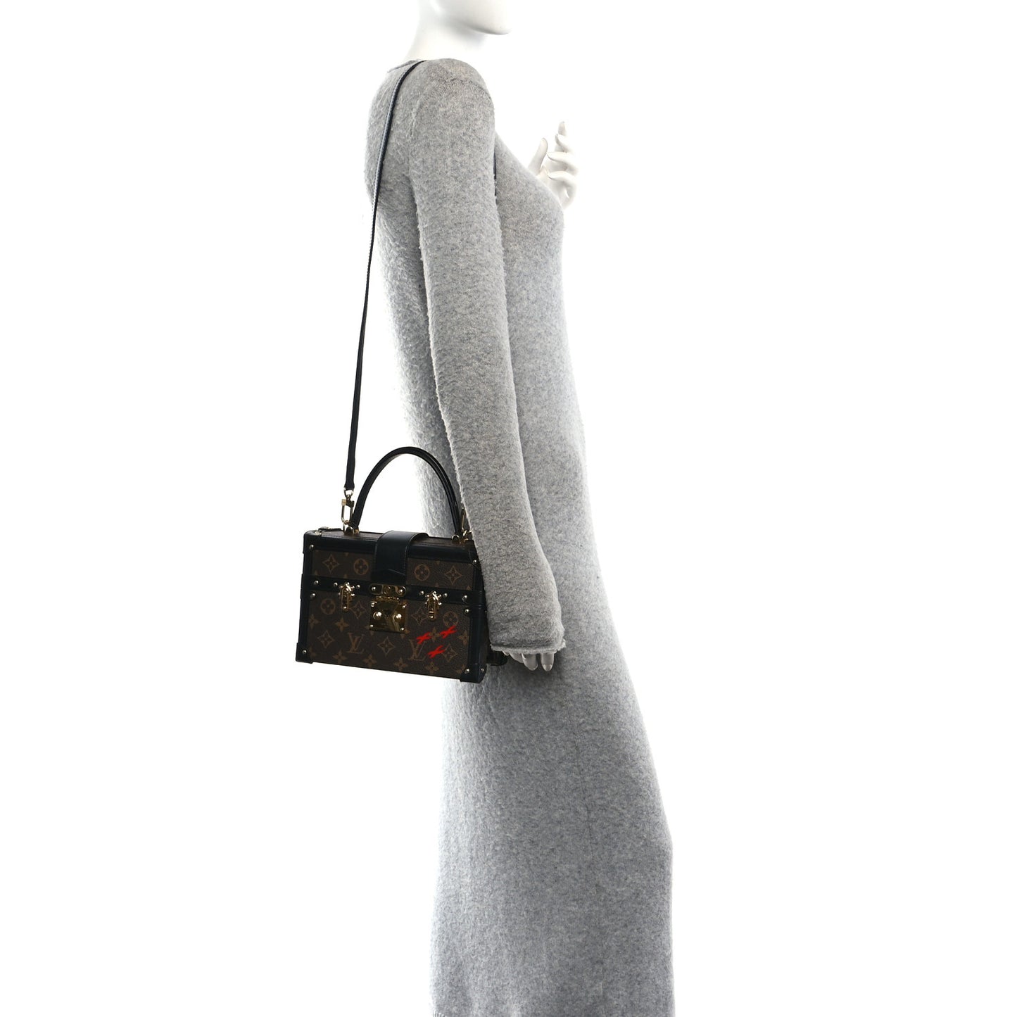 Monogram Petite Malle V Black