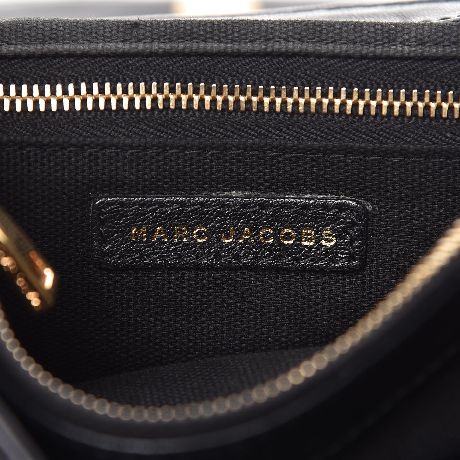 Marc Jacobs Lacquered Lambskin Cooper Black 5 of 12