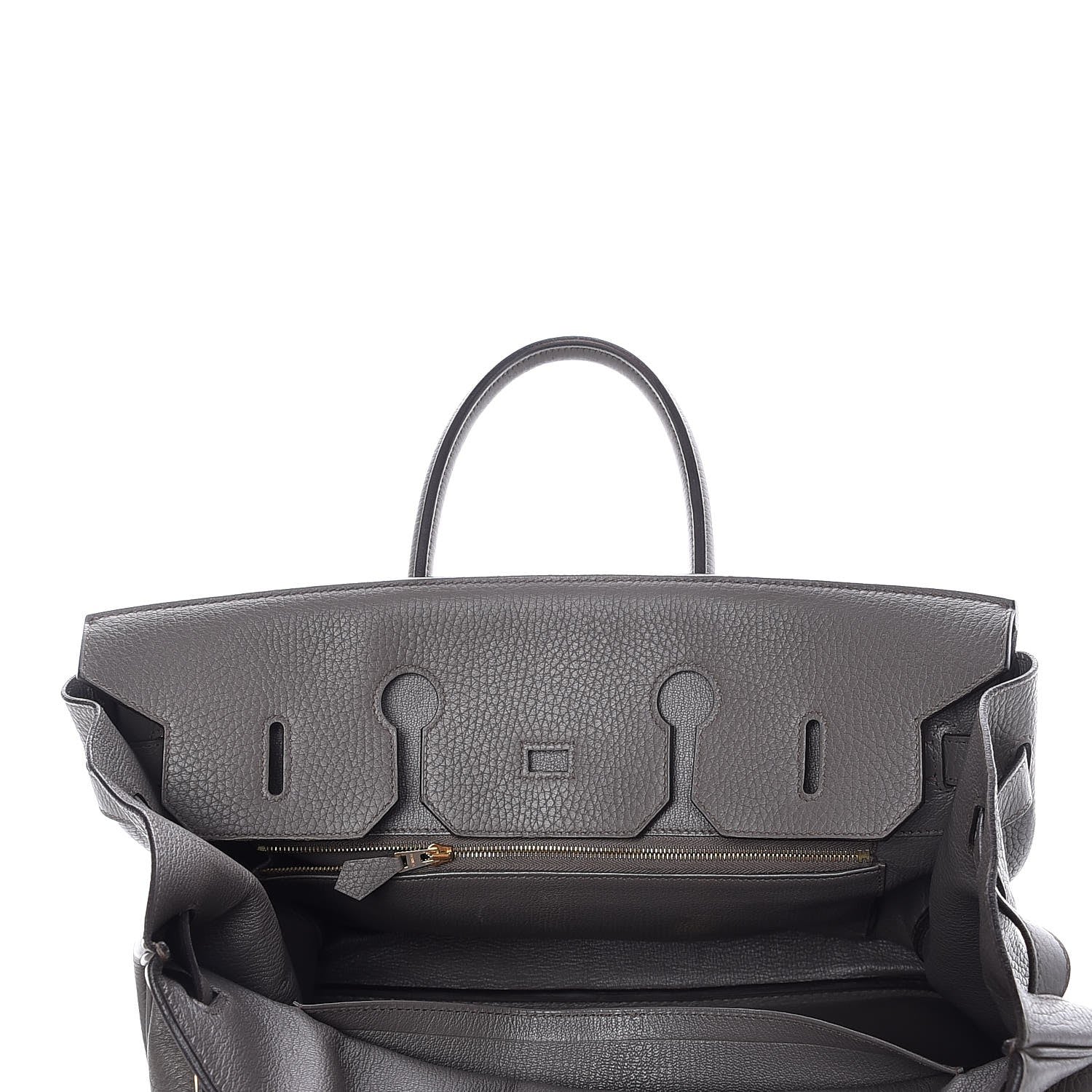 Hermes Taurillon Clemence Birkin 35 Etain 18 of 41