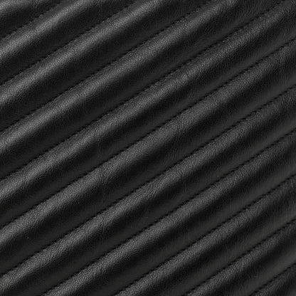 Saint Laurent Calfskin Matelasse Chevron Monogram Document Holder Black 13 of 15