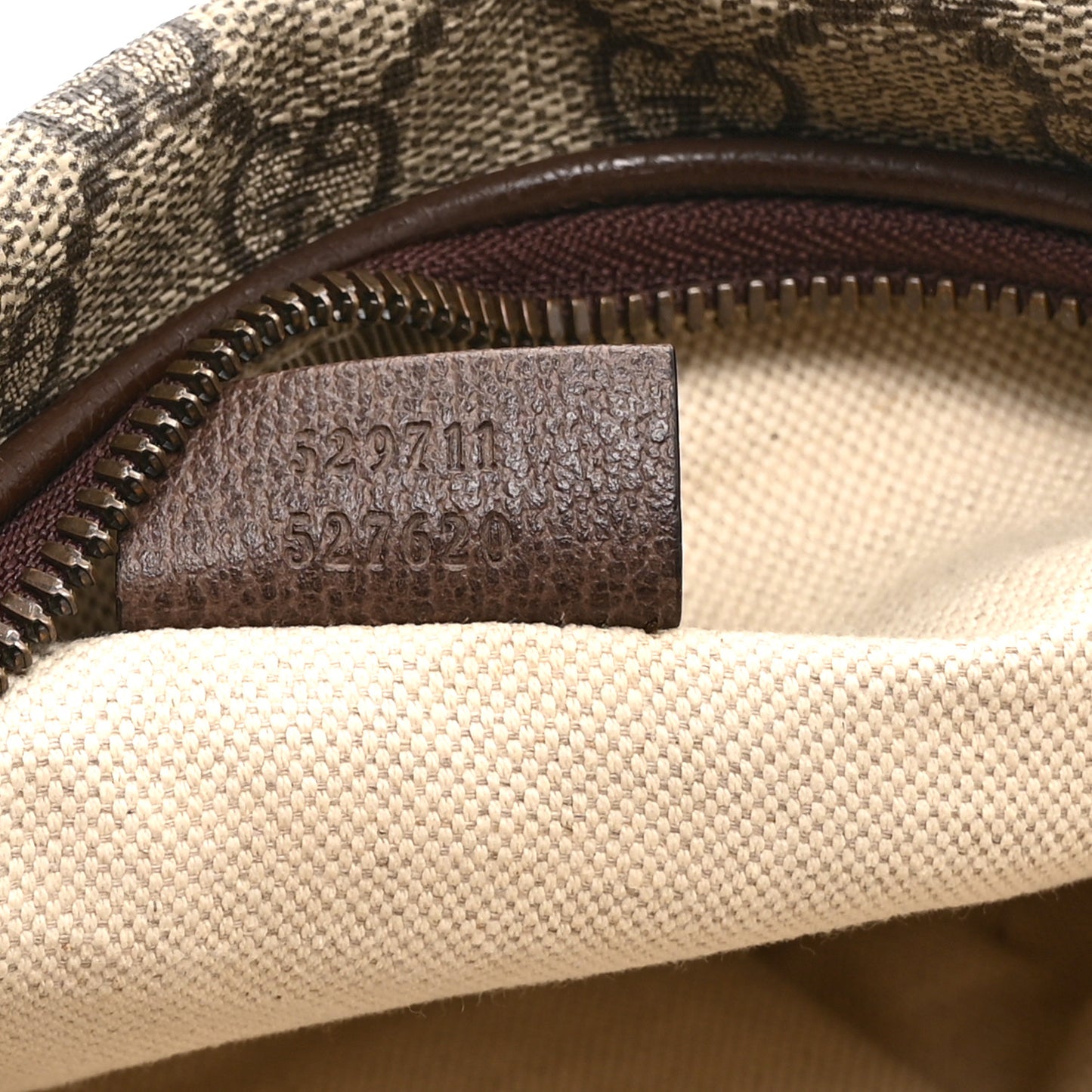 GG Supreme Monogram Courrier Belt Bag Beige New Acero