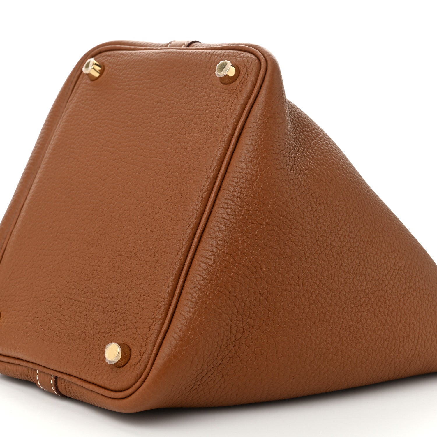 Hermes Taurillon Clemence Picotin Lock 18 PM Gold 10 of 11