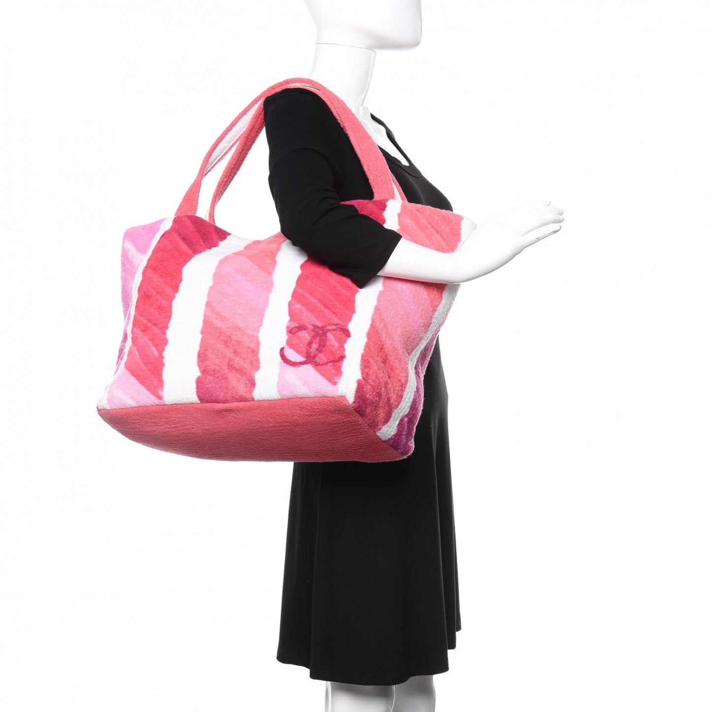 Terry Cotton CC Beach Tote Pink