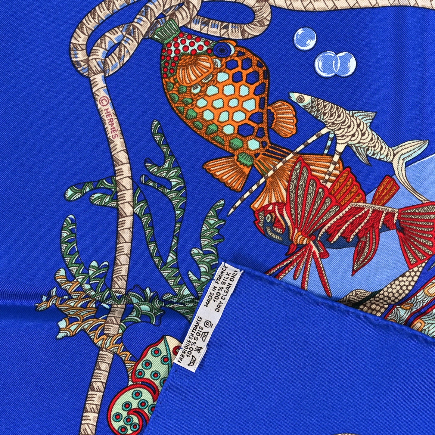 Silk Grands Fonds Scarf 90