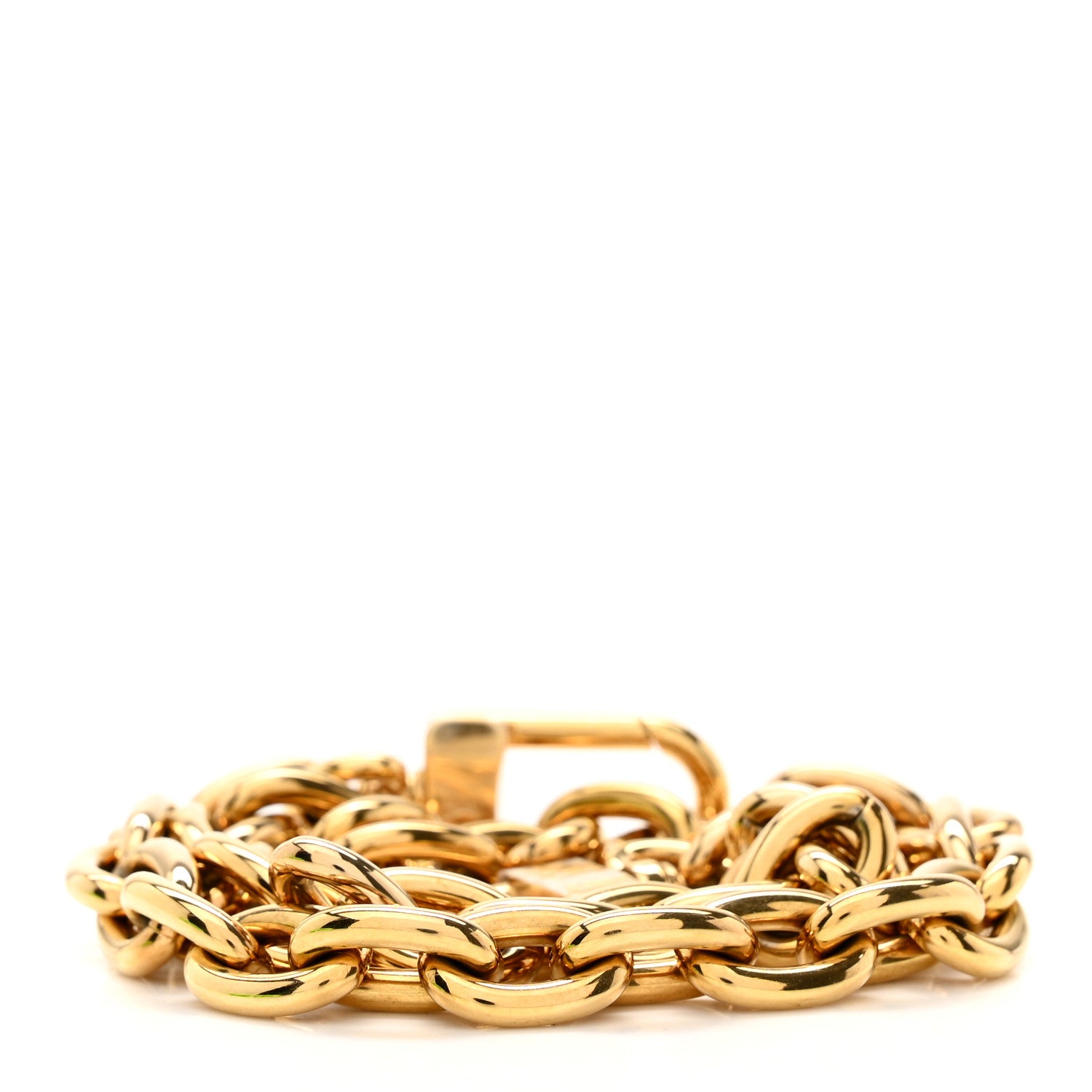 Louis Vuitton Short Chain Strap Gold 2 of 3