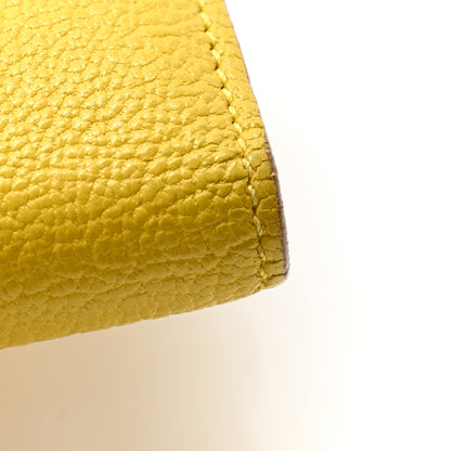 Hermes Chevre Mysore Kelly Tri-Fold Wallet Cumin 11 of 13