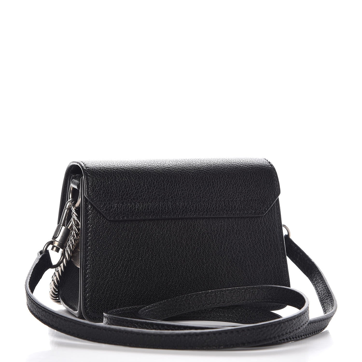 Givenchy Goatskin Mini GV3 Shoulder Bag Black 3 of 7