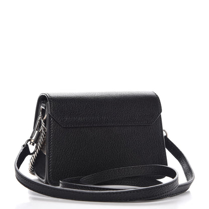 Givenchy Goatskin Mini GV3 Shoulder Bag Black 3 of 7