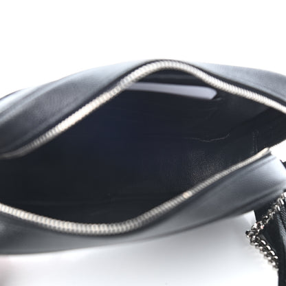 Saint Laurent Grain De Poudre Matelasse Monogram Mini Lou Camera Bag Black 5 of 8