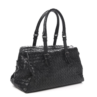 Bottega Veneta Nappa Intrecciato Montaigne Bag Black 2 of 9