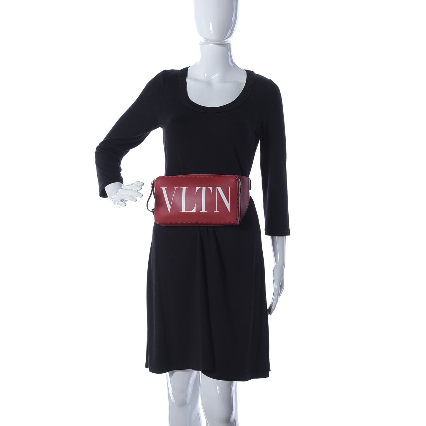 Calfskin VLTN Belt Bag Red