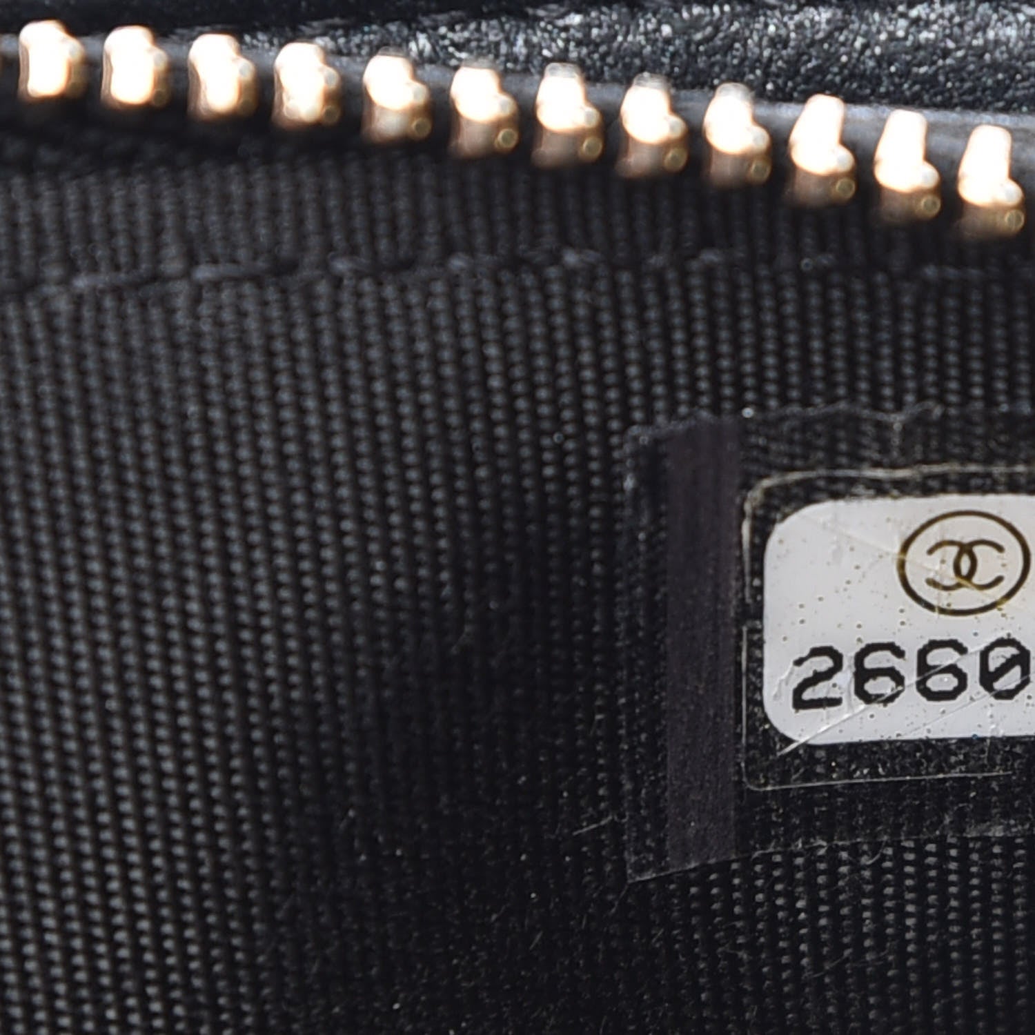 Chanel Iridescent Lambskin Quilted Pearl Clutch With Chain Black 10 of 10