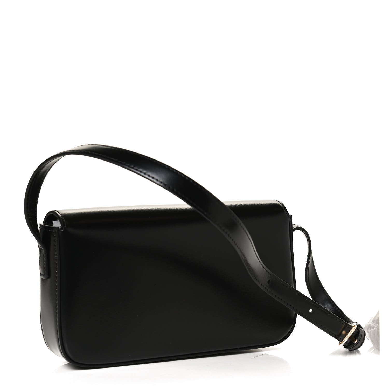 Celine Shiny Calfskin Triomphe Black 3 of 10