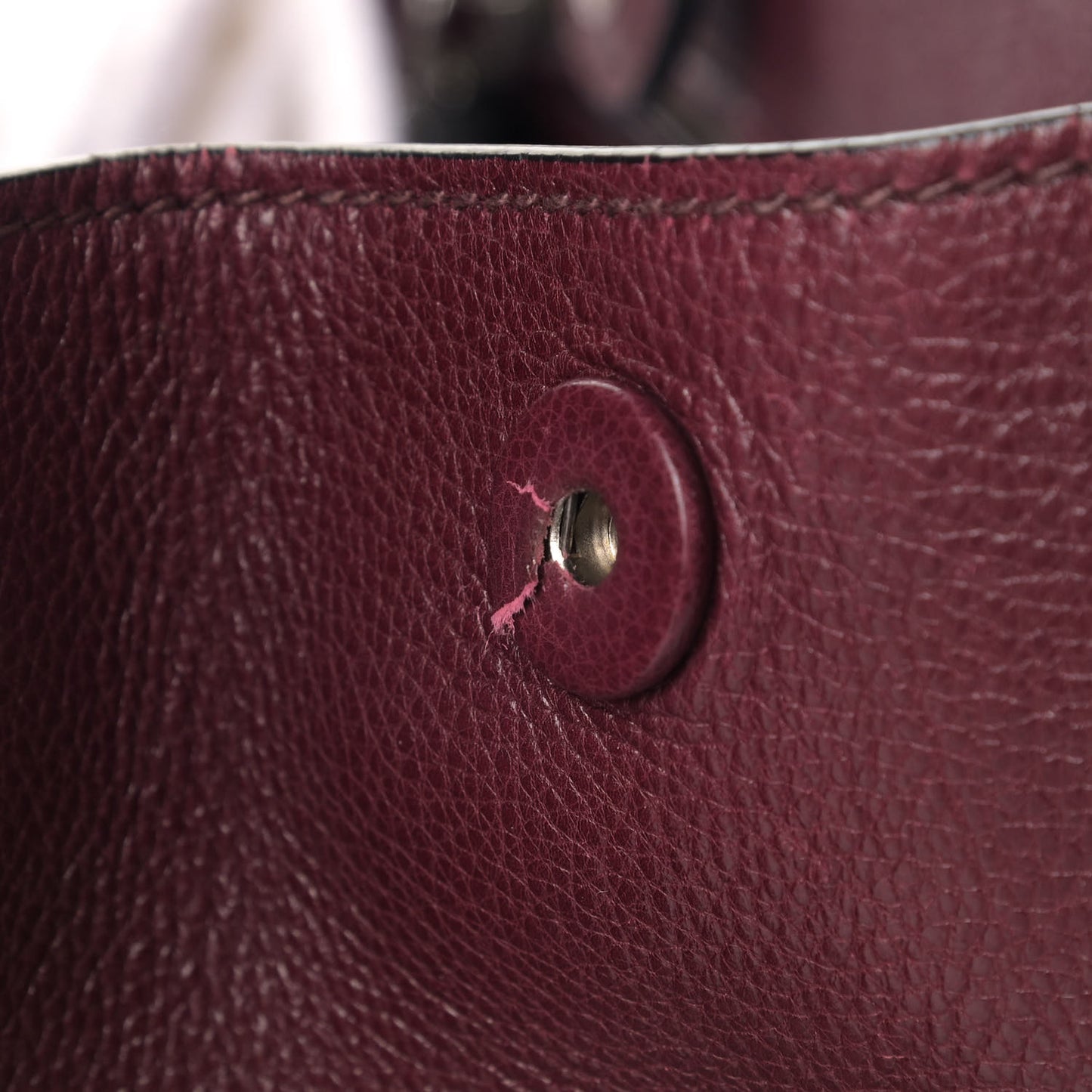 Glace Calfskin Sound Tote Bag Ametista