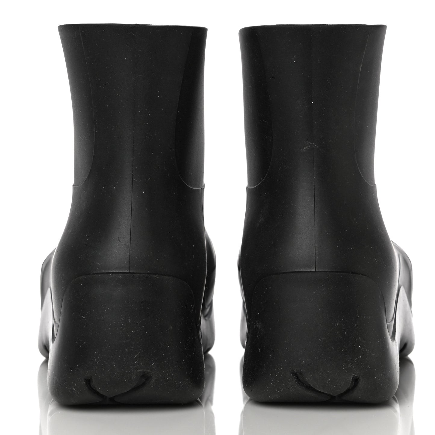 Rubber Puddle Ankle Boots 38 Black
