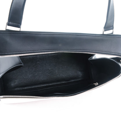 Celine Supple Calfskin Medium Bi-Color Edge Shoulder Bag Cream 5 of 9