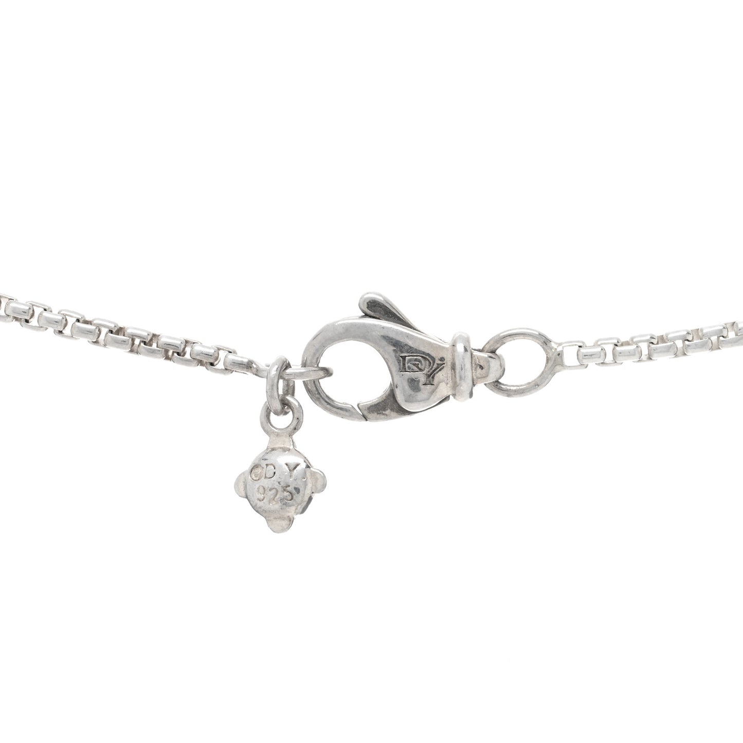 Sterling Silver Diamond 10mm Labyrinth Pendant Necklace