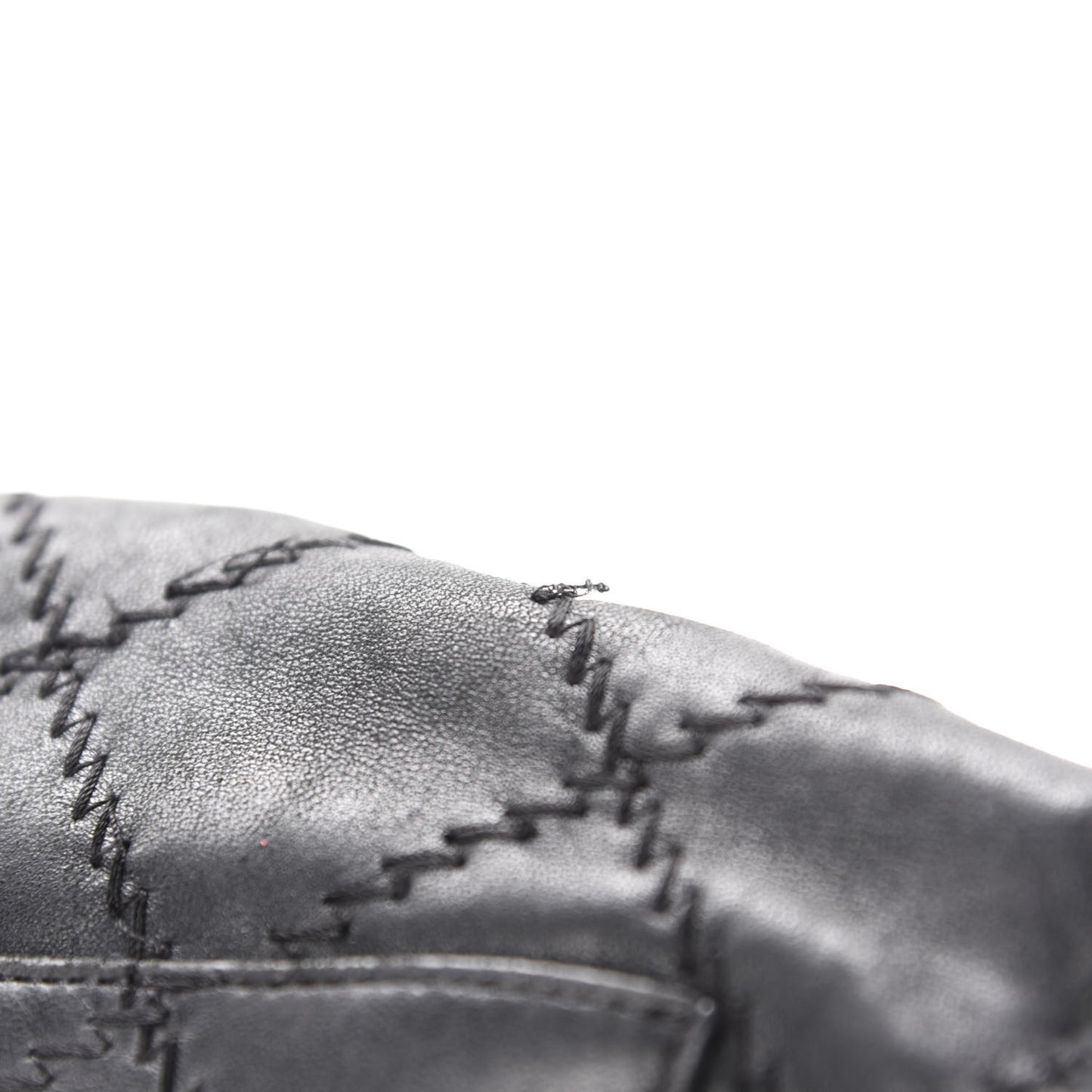 Lambskin Ultimate Stitch Flap Black