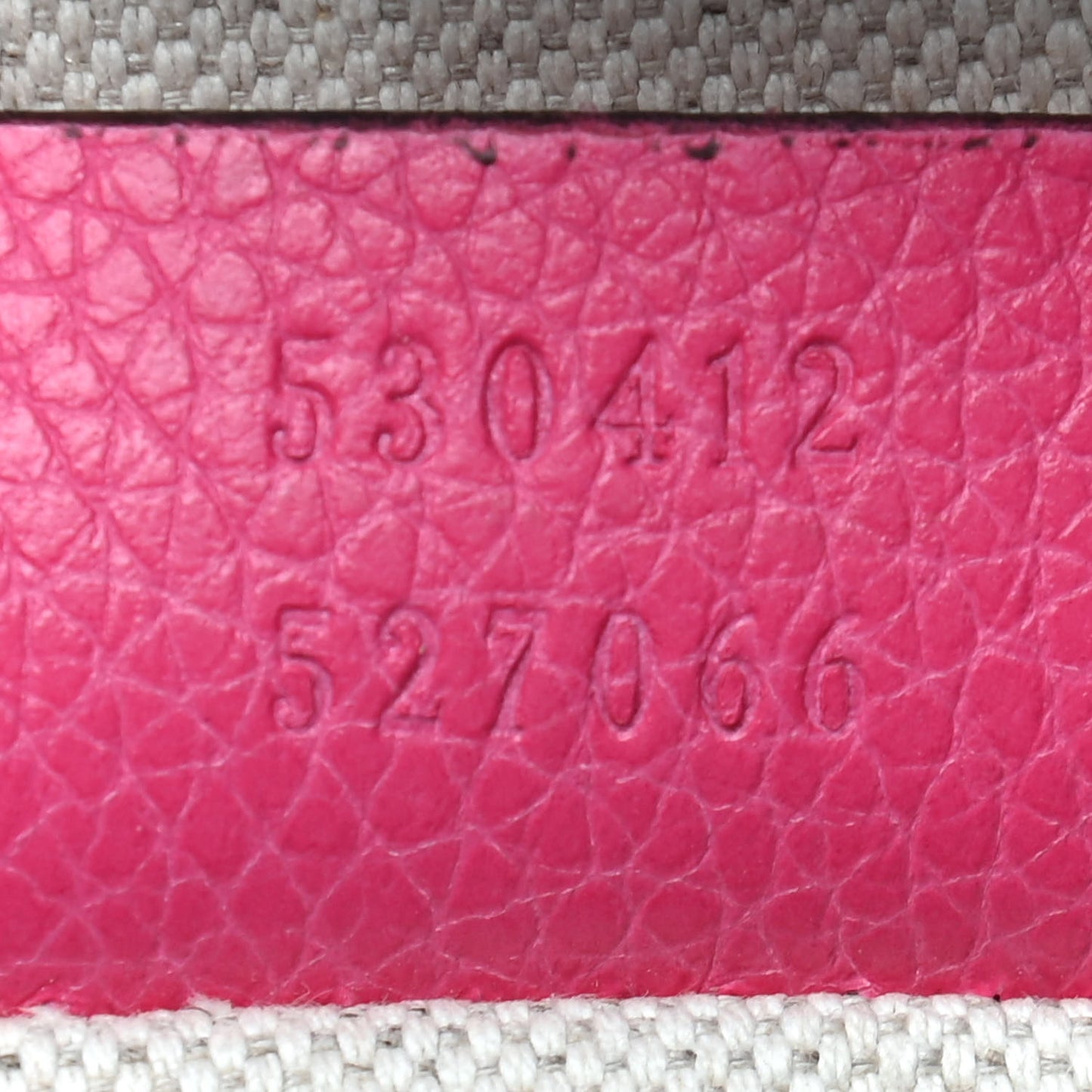 Grained Calfskin Logo Belt Bag Pink