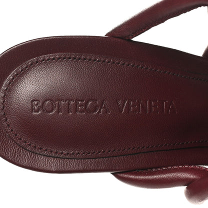 Bottega Veneta Nappa Weave Stretch Mule Sandals 38 Merlot 7 of 8
