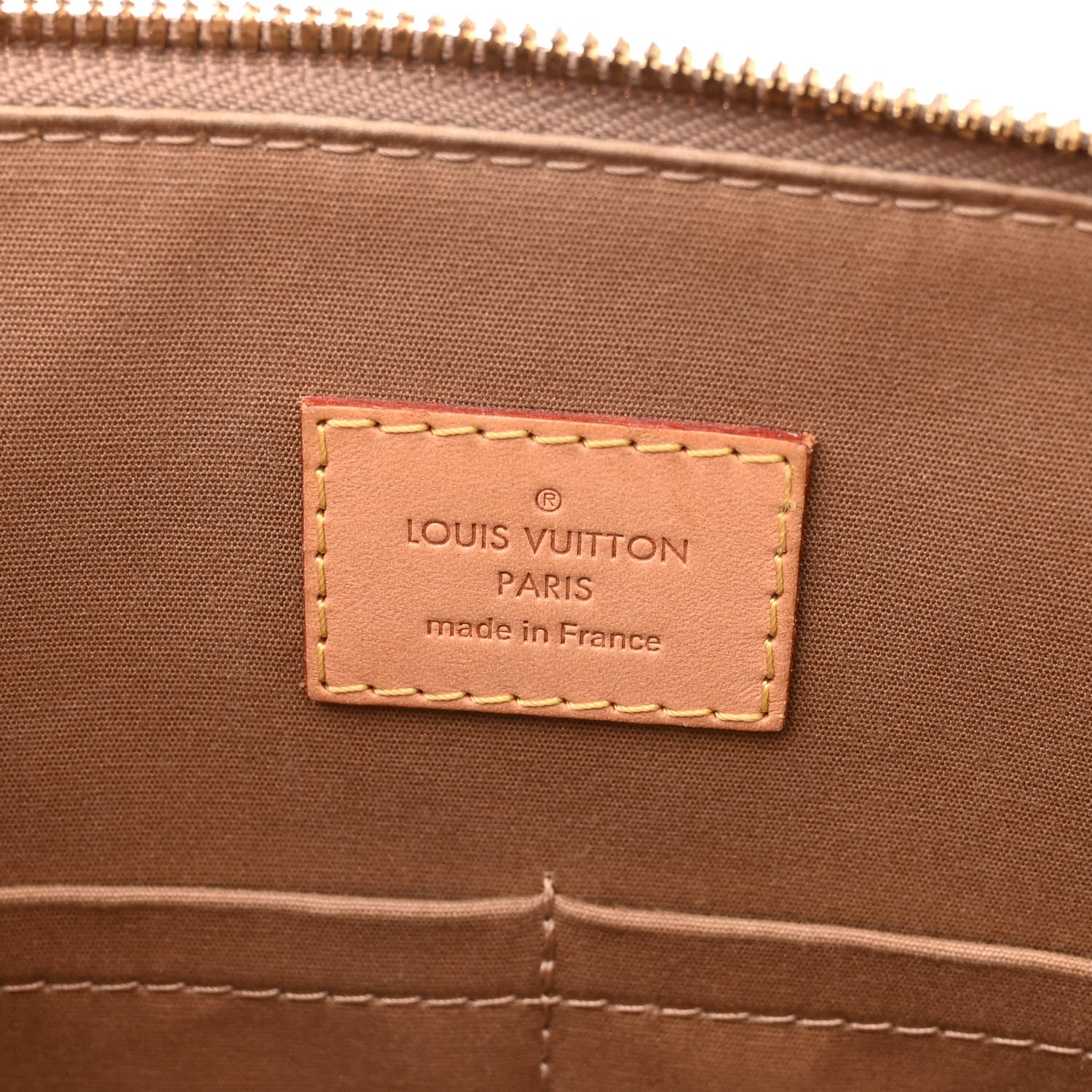Louis Vuitton Vernis Alma PM Beige Poudre 6 of 12