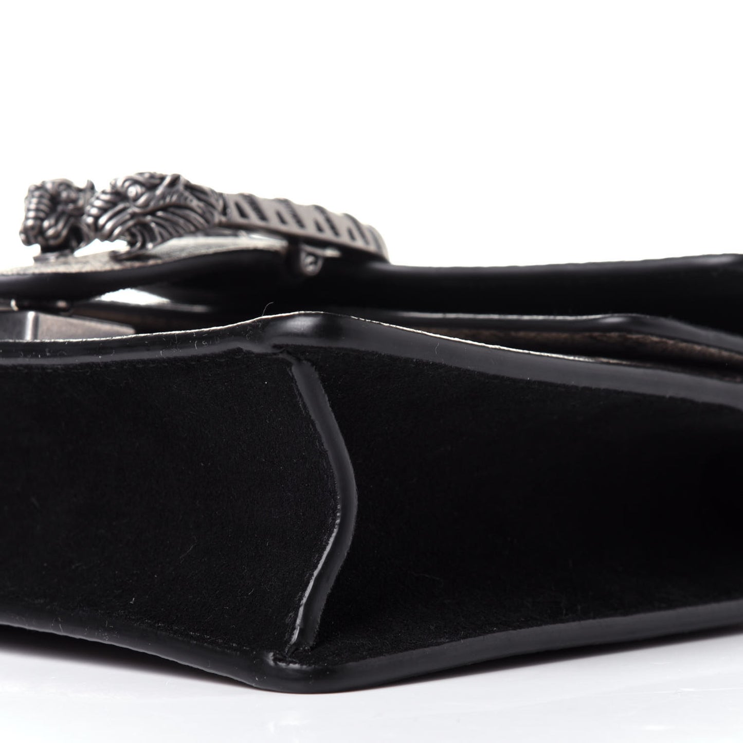 GG Supreme Monogram Mini Dionysus Shoulder Bag Black