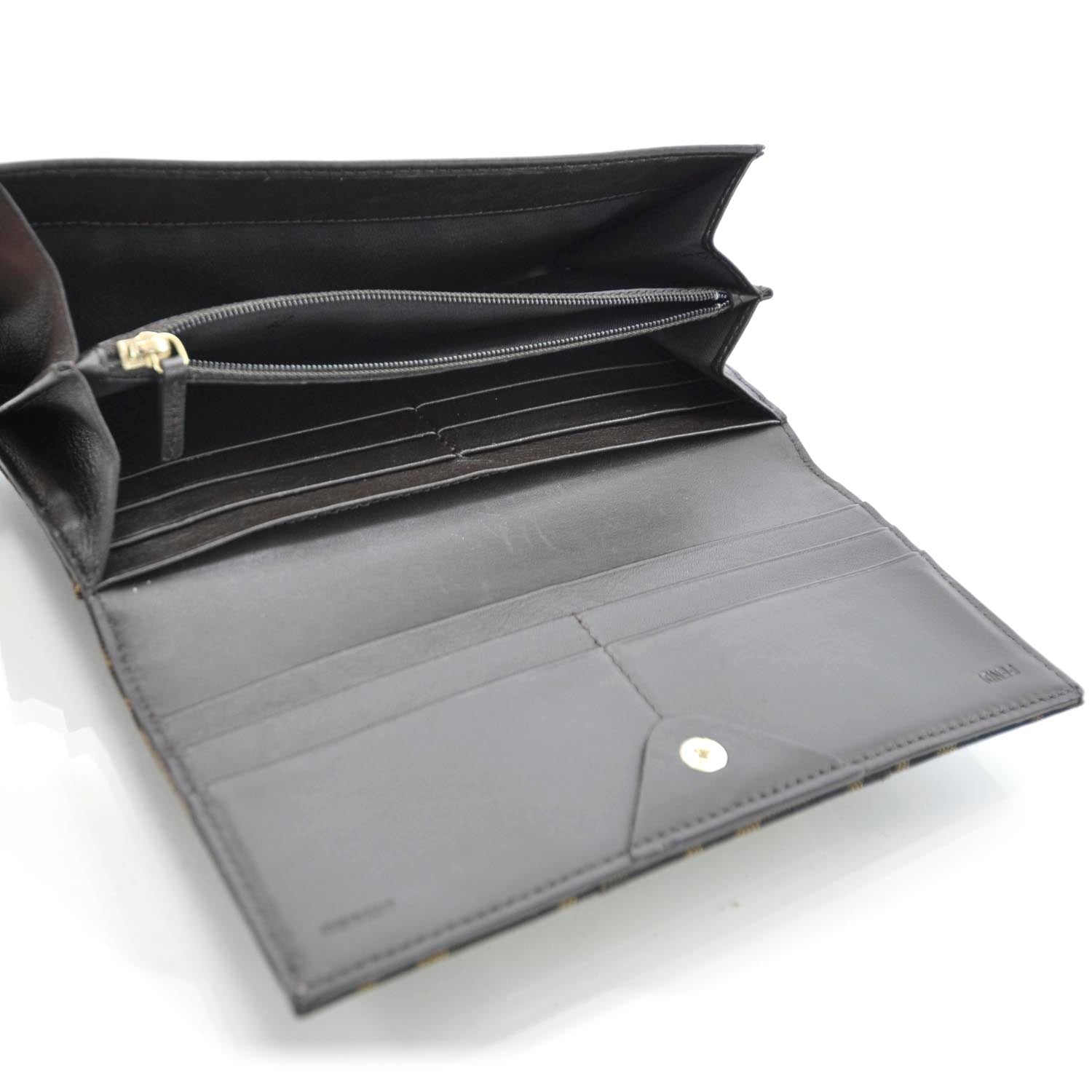 Fendi Zucca Mia Clutch Wallet Tobacco 5 of 10