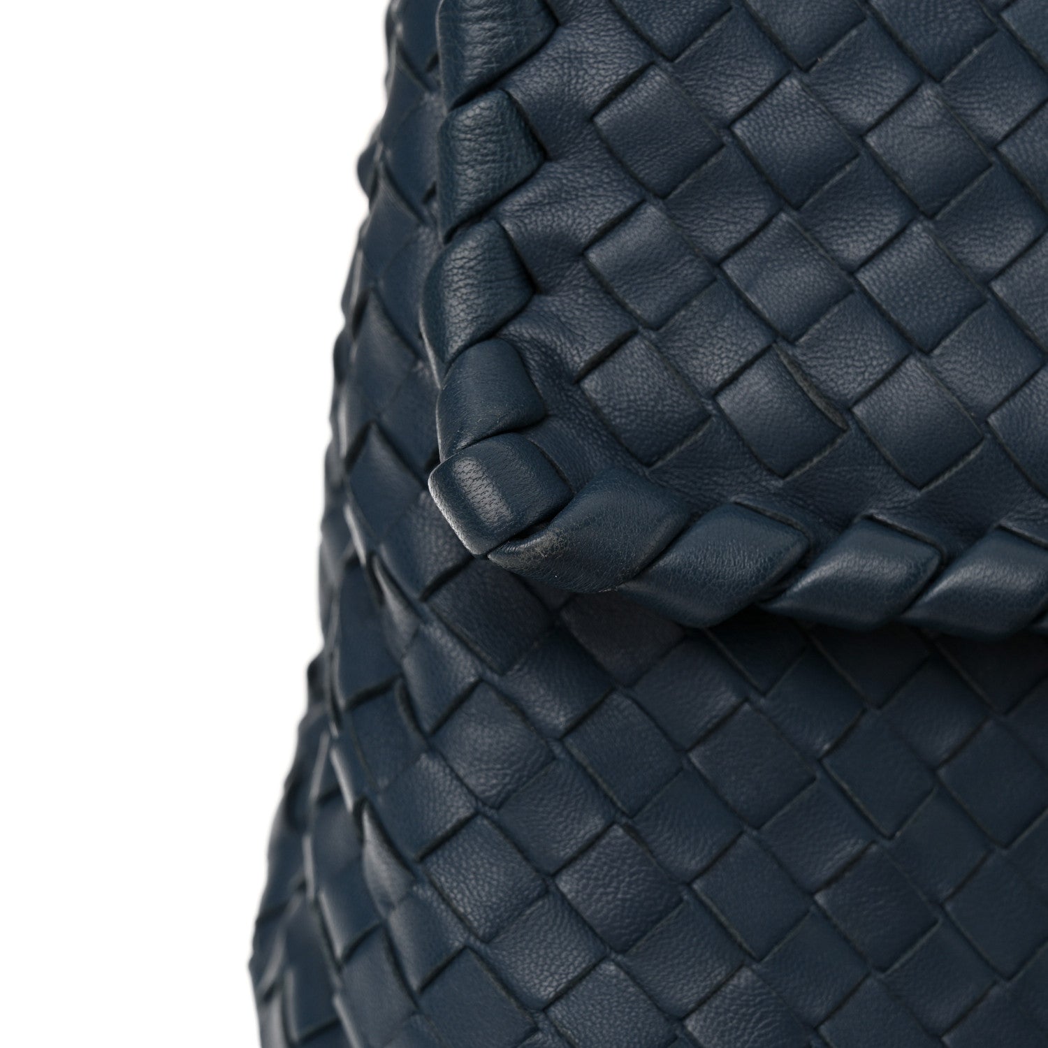 Bottega Veneta Nappa Intrecciato Medium Olimpia Shoulder Bag Denim 15 of 15
