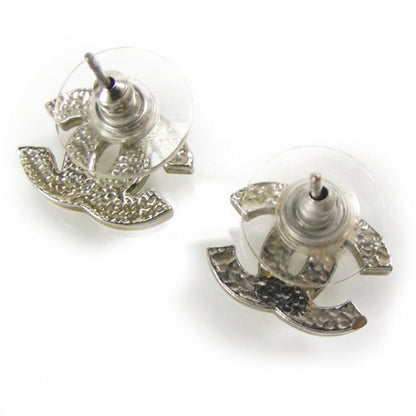 Chanel Crystal CC Logo Earrings 2 of 3