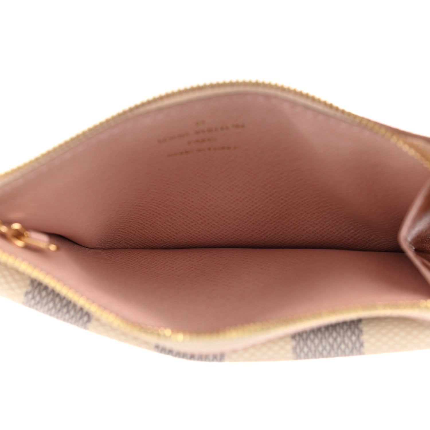 Louis Vuitton Damier Azur Recto Verso Card Holder Rose Ballerine 5 of 7