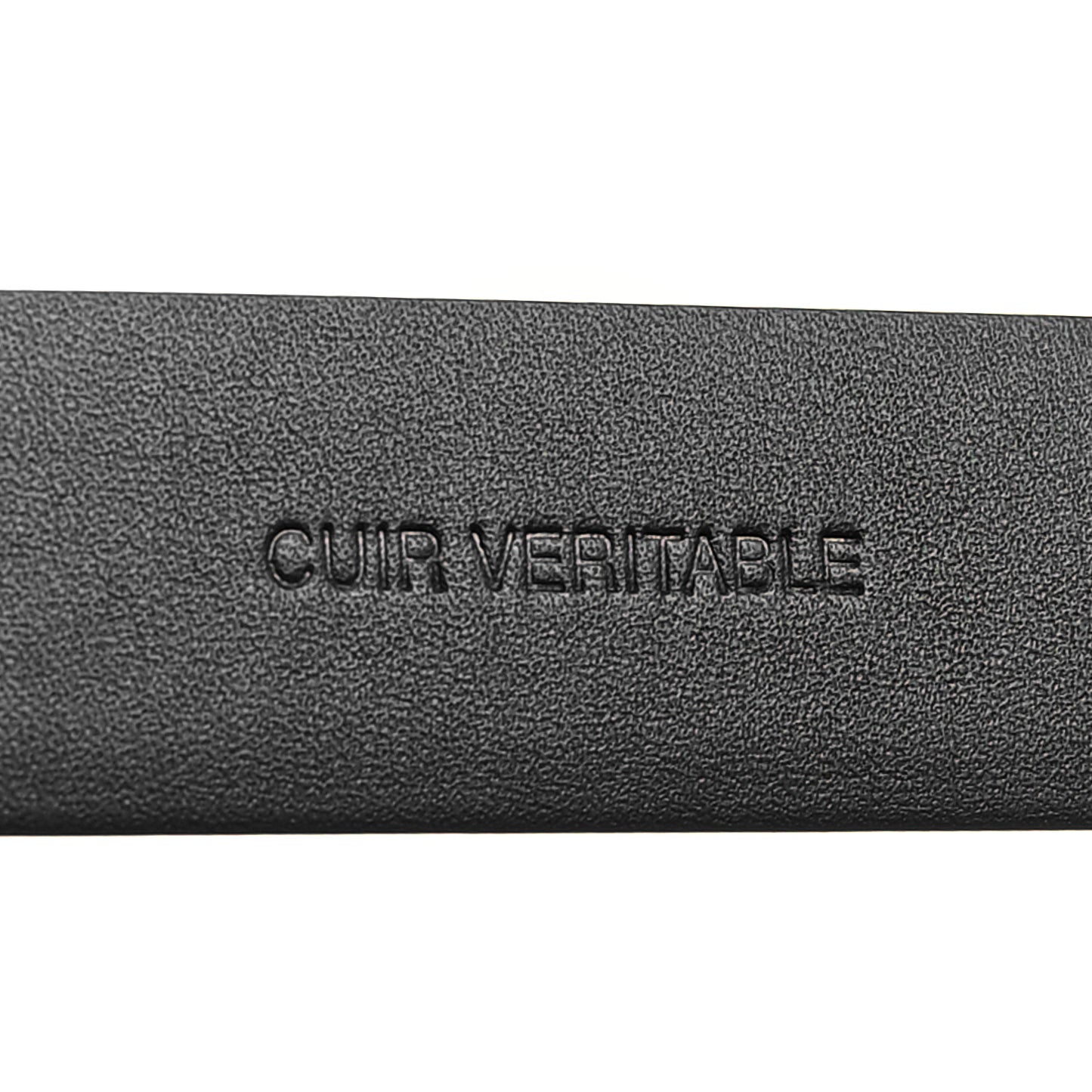 Calfskin CC Chain Belt 75 30 Black