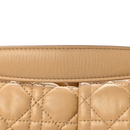 Christian Dior Lambskin Cannage New Lock Flap Beige 16 of 18