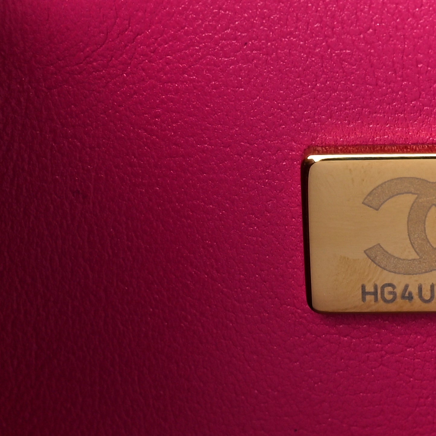 Lambskin Quilted Mini Rectangular Flap Pink