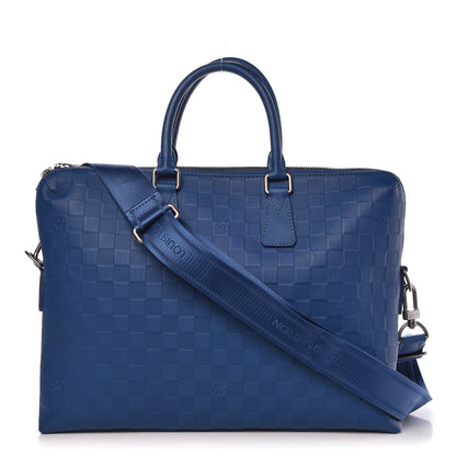 Louis Vuitton Damier Infini Porte-Documents Jour Neptune 1 of 8