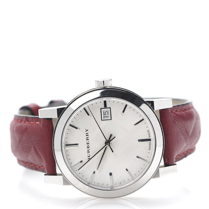 Burberry Stainless Steel Calfskin 34mm The City Quartz Watch BU9152 3 of 9