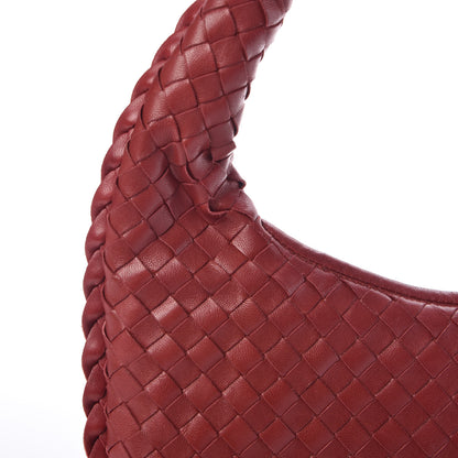 Bottega Veneta Nappa Intrecciato Small Hobo Bordeaux 11 of 15
