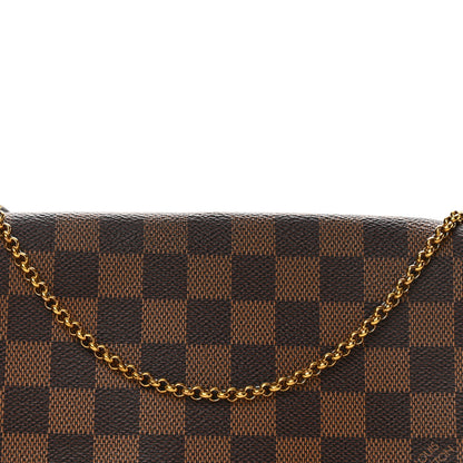 Louis Vuitton Damier Ebene Favorite MM 9 of 14