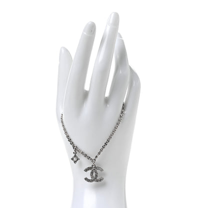 Chanel Crystal Pearl CC Bracelet Silver 2 of 6