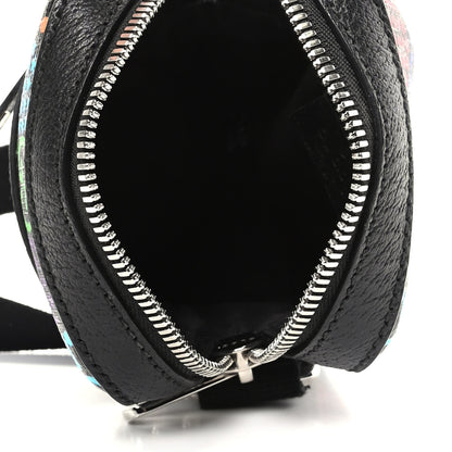 Gucci GG Supreme Monogram Psychedelic Messenger Bag Black 5 of 9